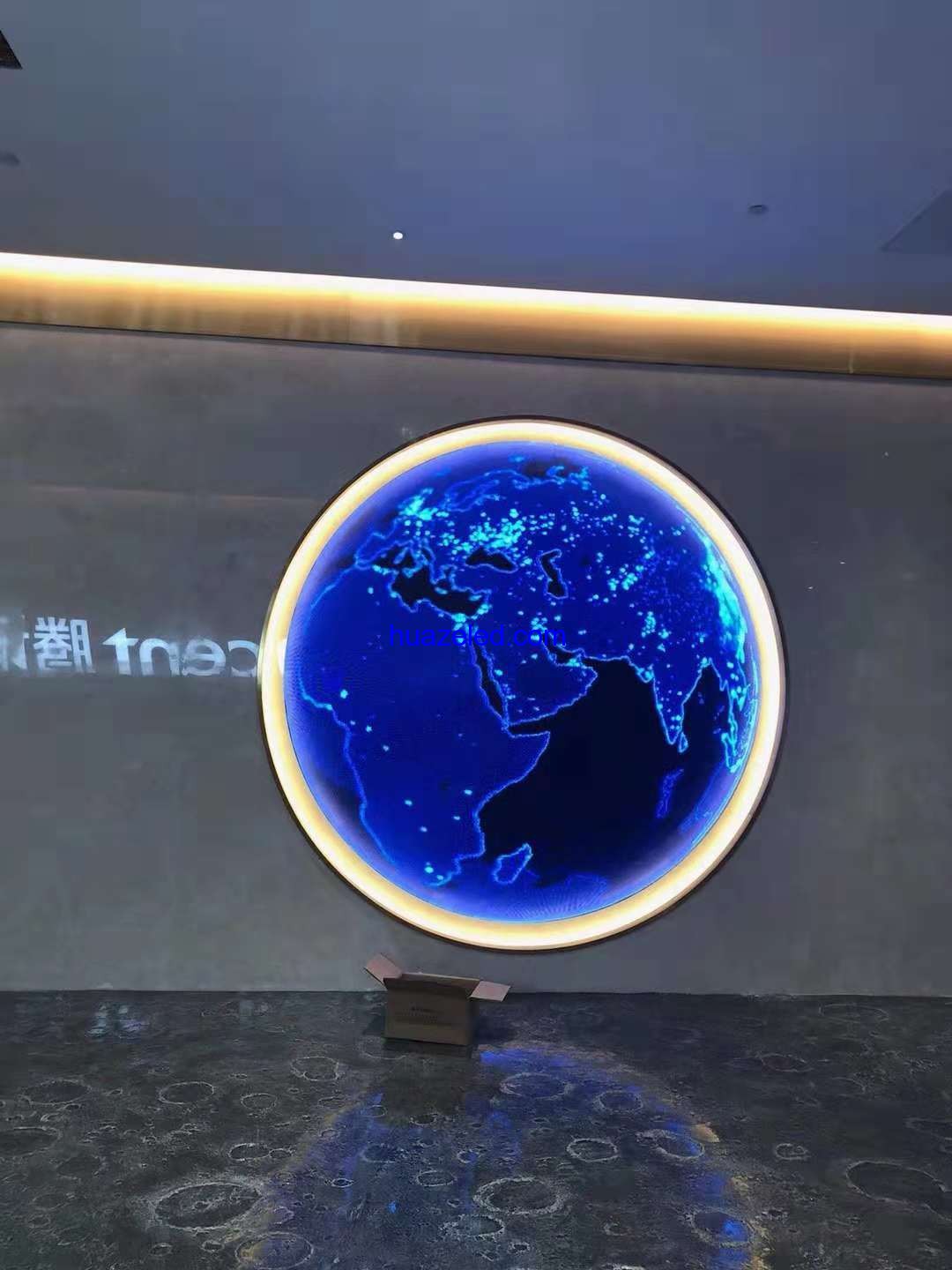 騰訊大樓led半球屏