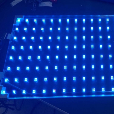  LED光電玻璃P60智能電子玻璃幕墻屏