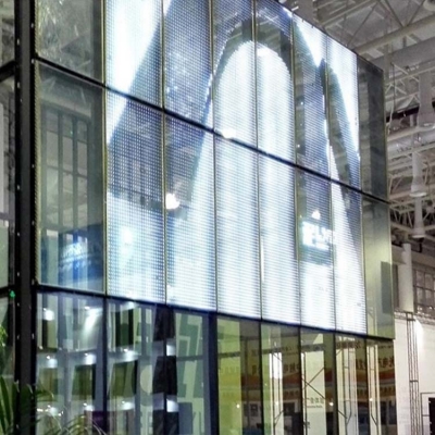  LED光電玻璃P40led玻璃顯示屏智能玻璃幕墻屏